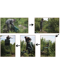 Mirador pliable et transportable